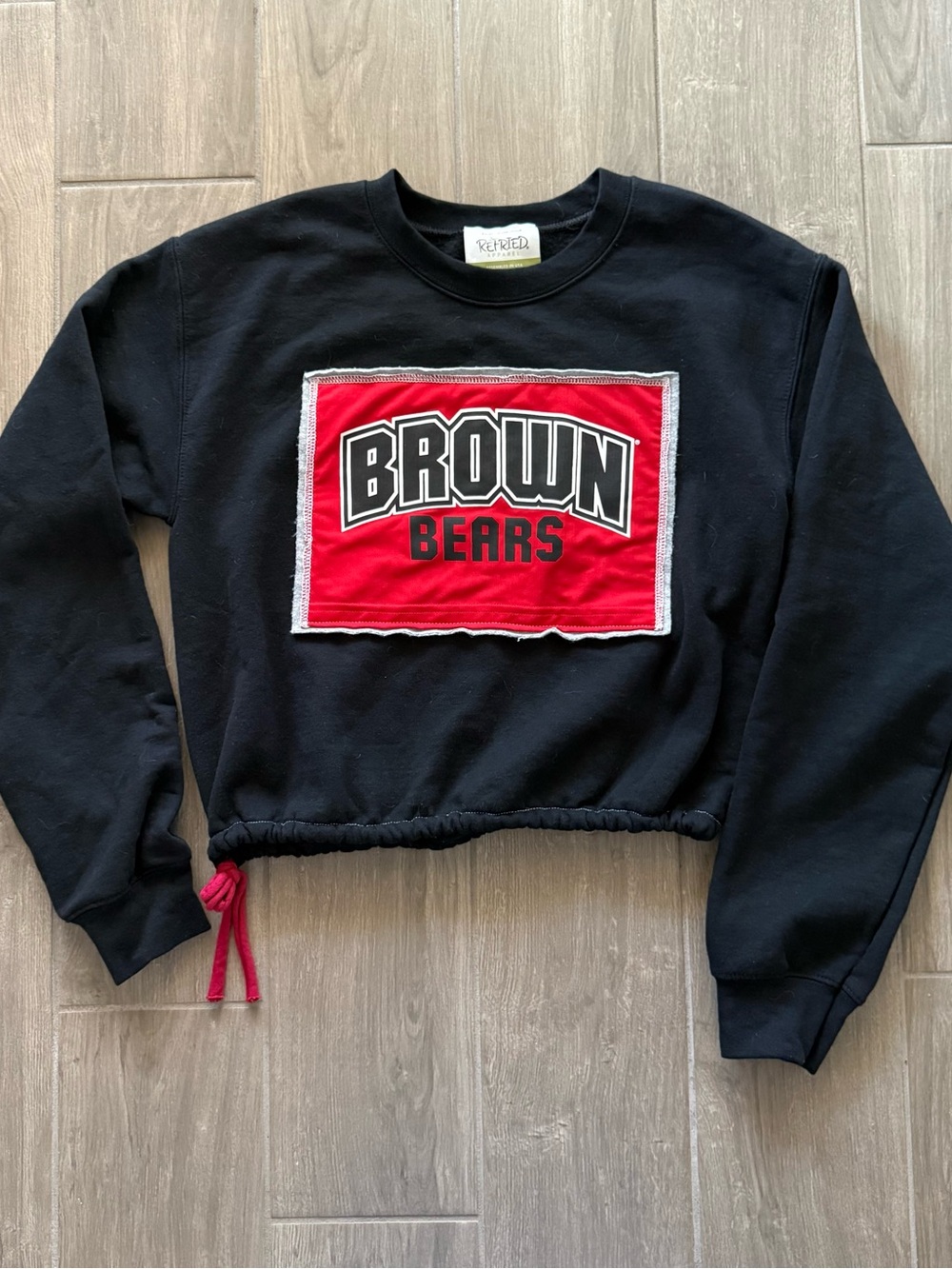 Black Sweatshirt Brown University Bears College, Collegiate, BTS, Game Day